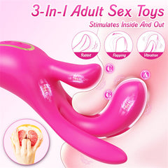 10 Flapping & Vibration Stimulation G Spot Vibrator