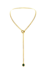 LoveChains™ - Crystal Charm Slip Chain Choker