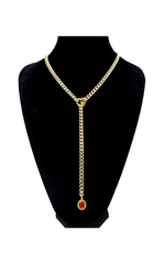 LoveChains™ - Crystal Charm Slip Chain Choker