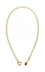 LoveChains™ - Crystal Charm Slip Chain Choker