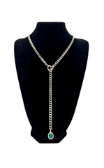 LoveChains™ - Crystal Charm Slip Chain Choker