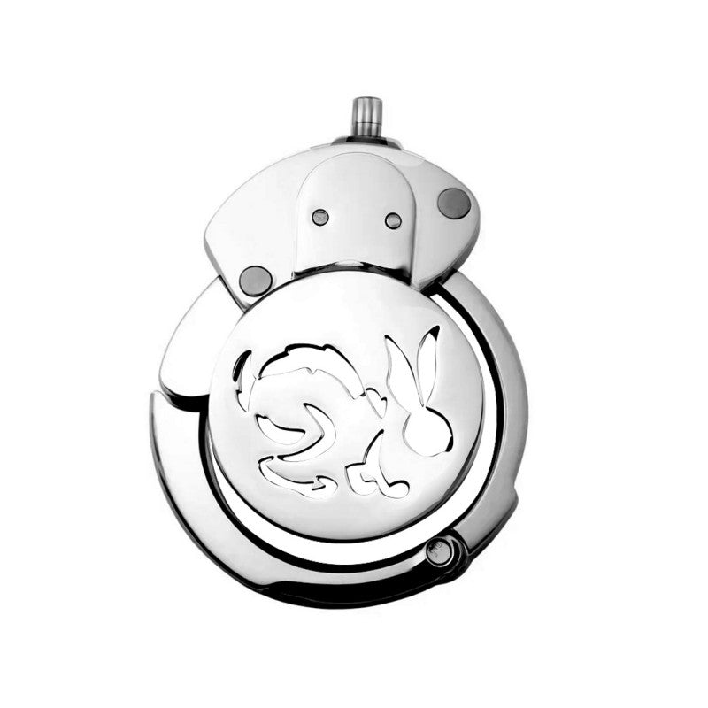 Adjustable Zodiac Chastity Lock – 12 Animal Series | Stainless Steel Cage