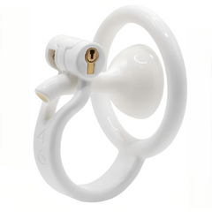 2.0 Upgrade Inverted Male Chastity Cage with Optimized Extended Urethral Tube – Ergonomic Stealth Design