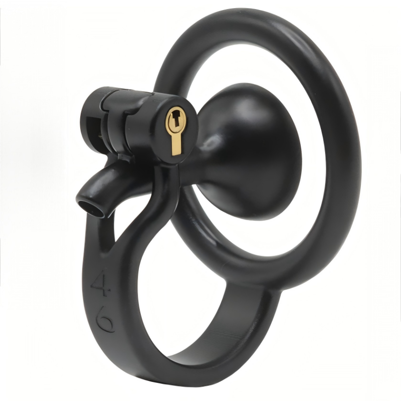 2.0 Upgrade Inverted Male Chastity Cage with Optimized Extended Urethral Tube – Ergonomic Stealth Design