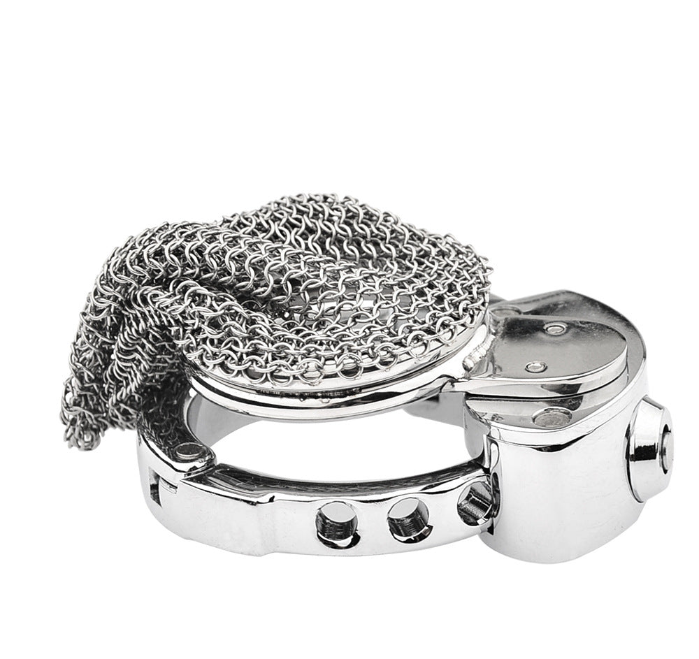 Breathable Chainmail Chastity Cage – 42–137mm Lengths