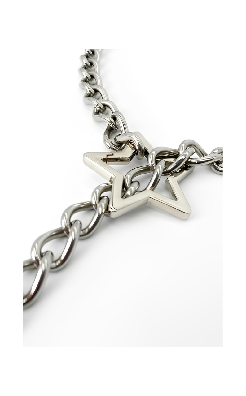 LoveChains™ - Star Lock & Key Slip Chain