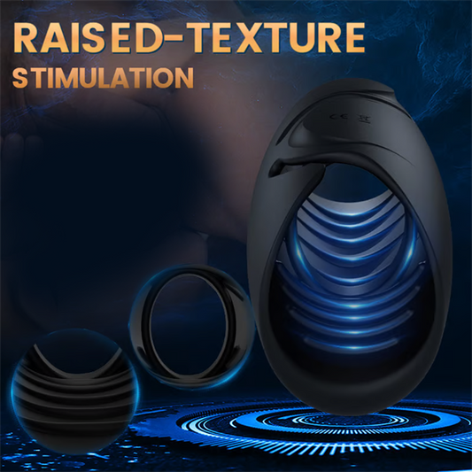 2 In 1 Flexible Handheld 10 Vibrating Stamina Training Stroker