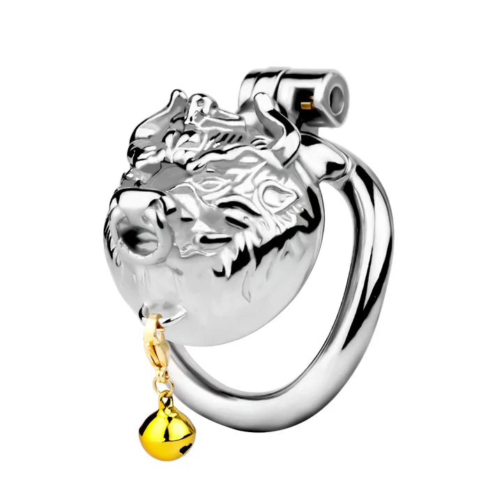 Tiger & Bull 304 Stainless Steel Chastity Cage with Bell