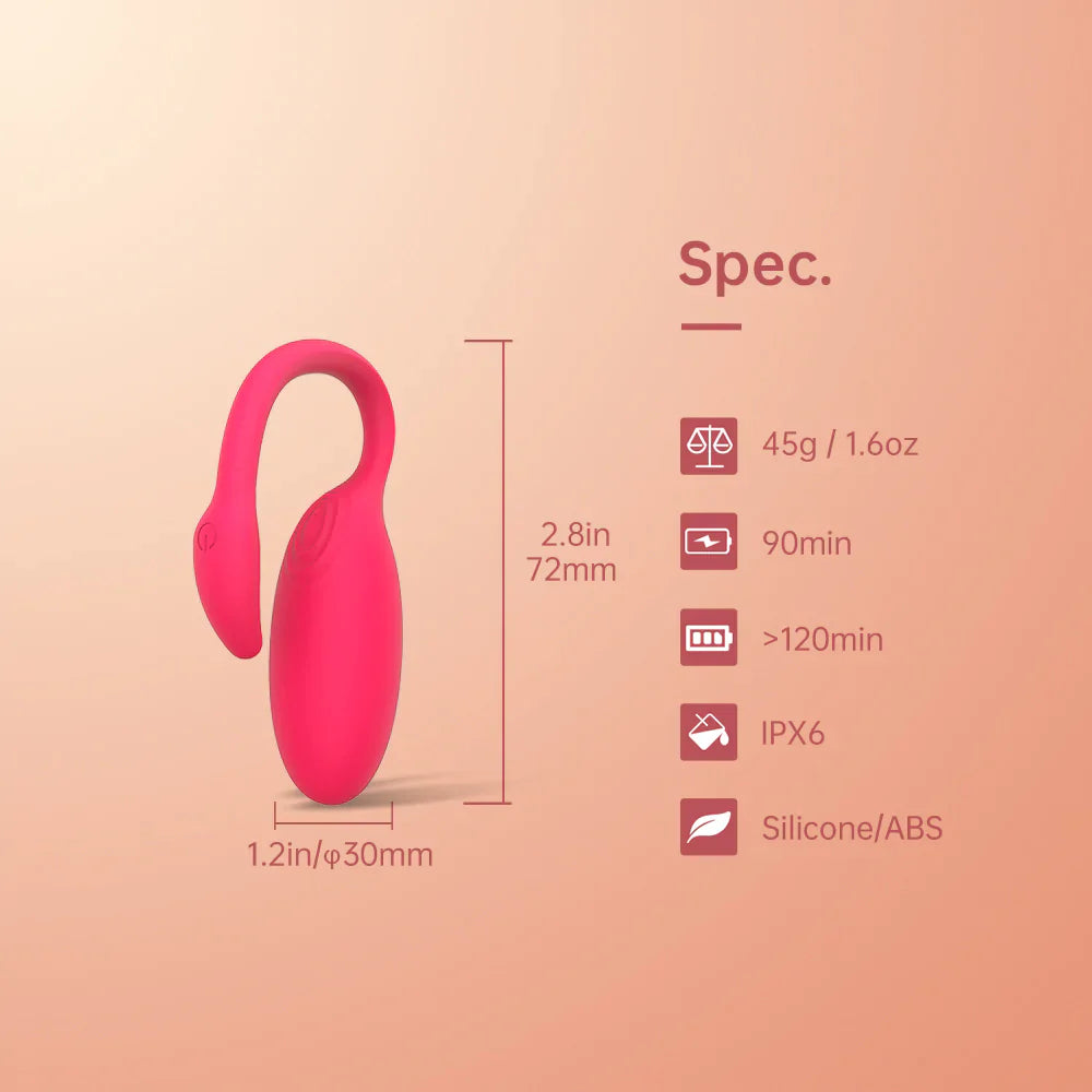 Flamingo App Controlled Vibrator