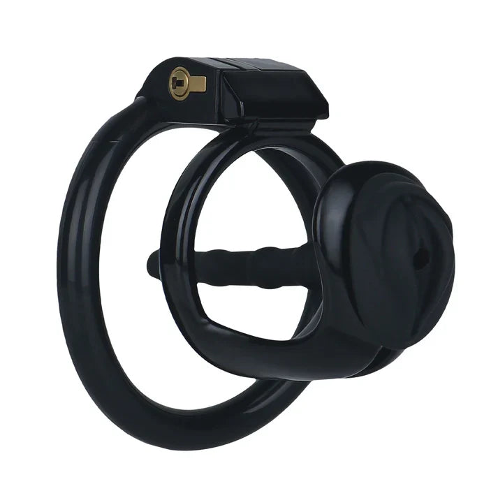 Semi-Open ABS Resin Chastity Cage with Catheter Option – LK-069
