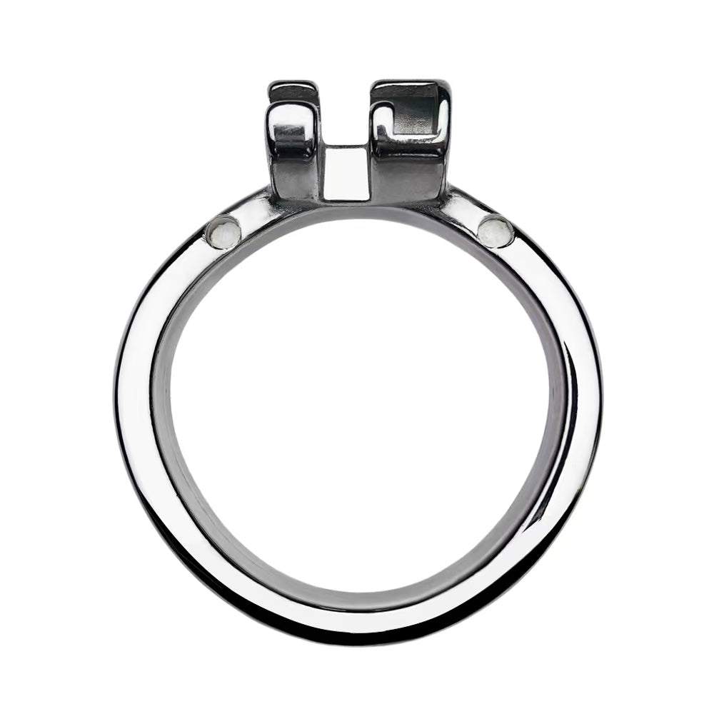 304 Stainless Steel Replacement Base Rings for Metal Chastity Cages - Circular, Curved & Strap-Ready K-01-K-04