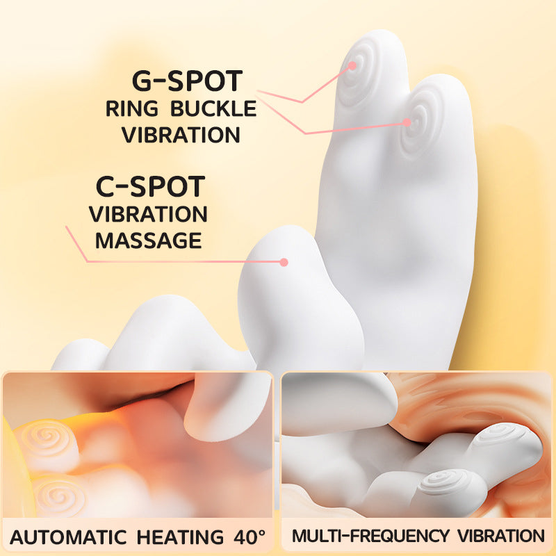 Realistic Finger Flapping Clitoris G Spot Vibrator
