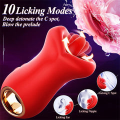 3IN1 Handle Big Mouth Vibrator