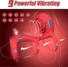 Rose Cock Ring Vibrator PRO4