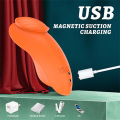 Wireless Remote Control Panties Vibrators Orange