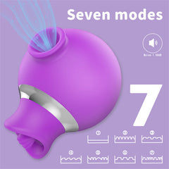 Duck Licking Sucking Vibrator Hot Pink