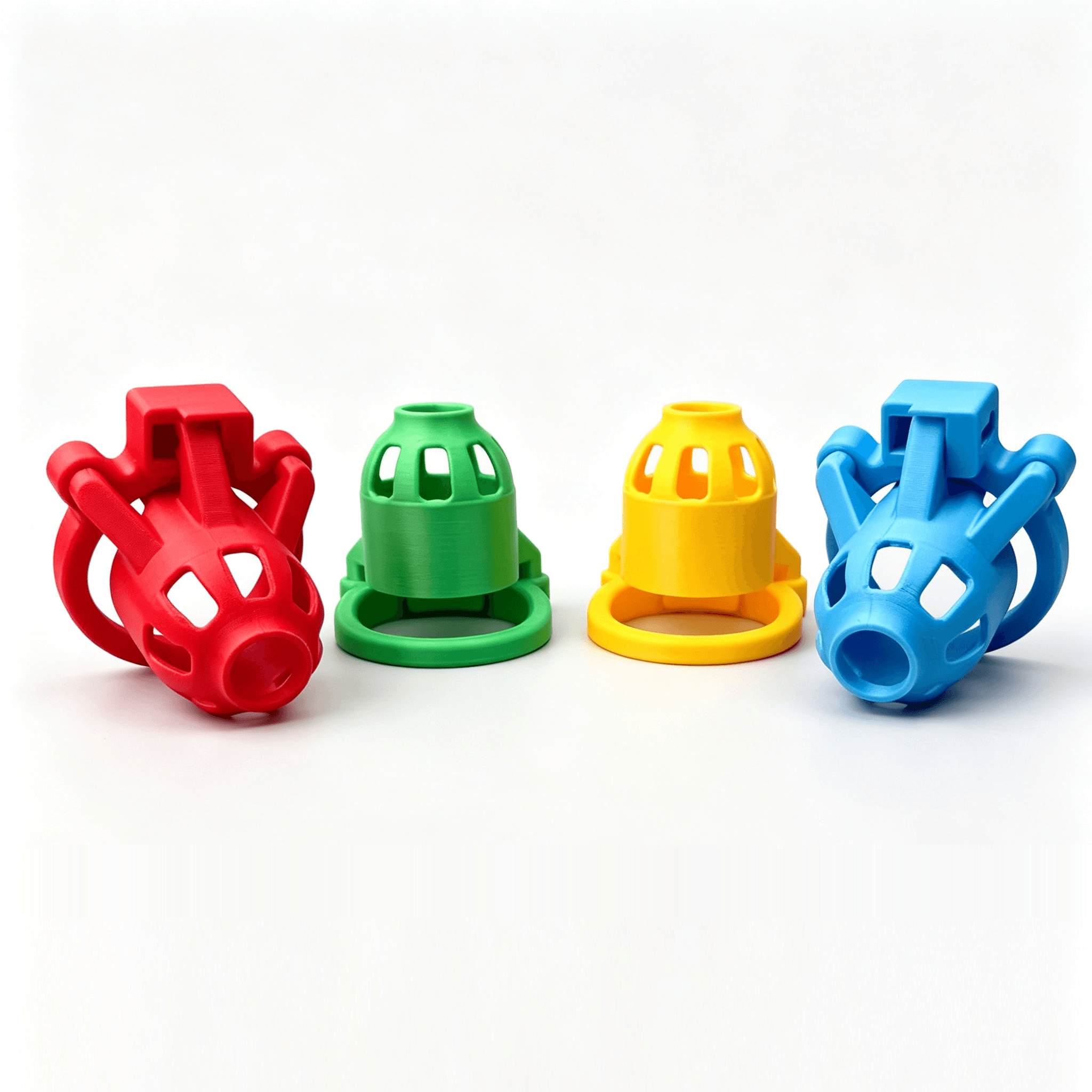Cannon-Profile Resin Chastity Cage