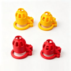 Cannon-Profile Resin Chastity Cage