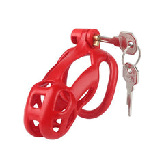 3D Cobra Male Chastity Cage with 4 Arc Rings