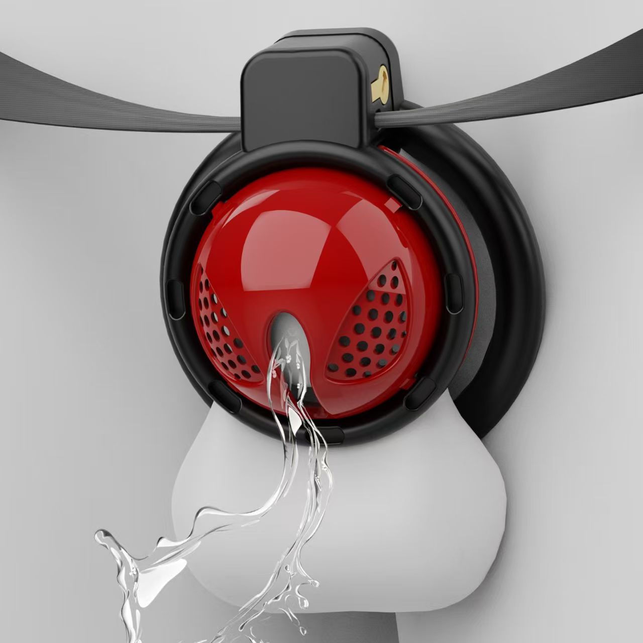 3D Detachable Dual-purpose Chastity Cage