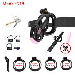 black A1 perforated resin cage set