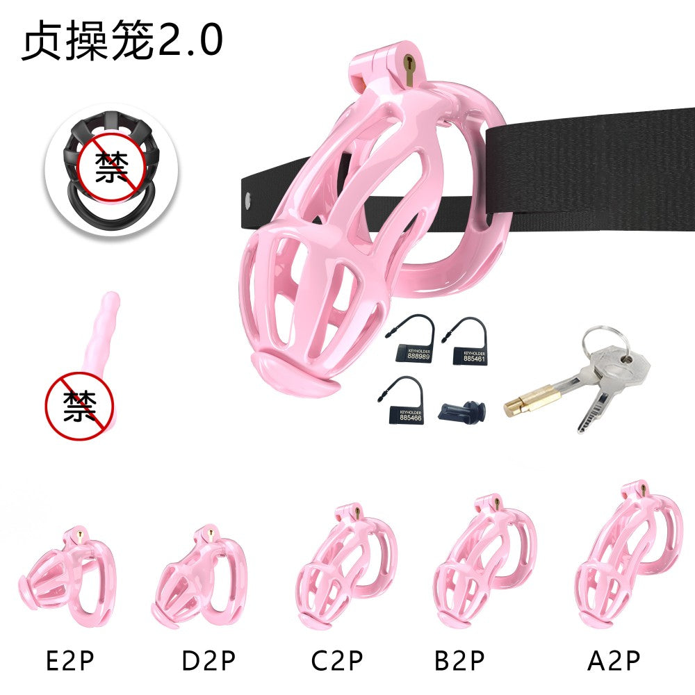 pink A2 perforated resin cage set