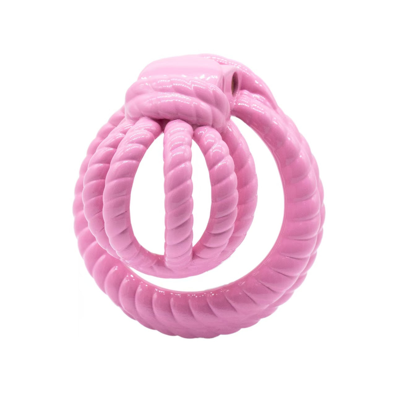 3D Rope Art BDSM Chastity Cage