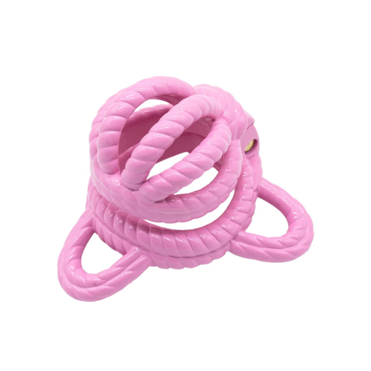 3D Rope Art BDSM Chastity Cage