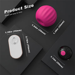 RCT Internal Condom Vibrating Ball Skin Color