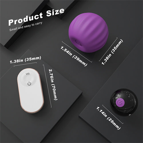 RCT Internal Condom Vibrating Ball Skin Color
