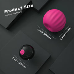 Internal Condom Vibrating Ball Purple
