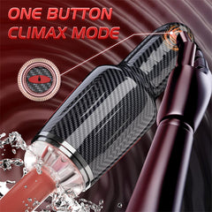 5 Sucking & 10 Vibrating Heating Male Stroker