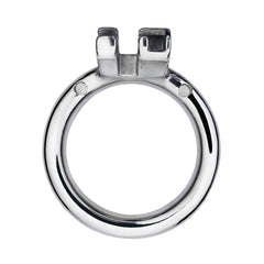 304 Stainless Steel Replacement Base Rings for Metal Chastity Cages - Circular, Curved & Strap-Ready K-01-K-04