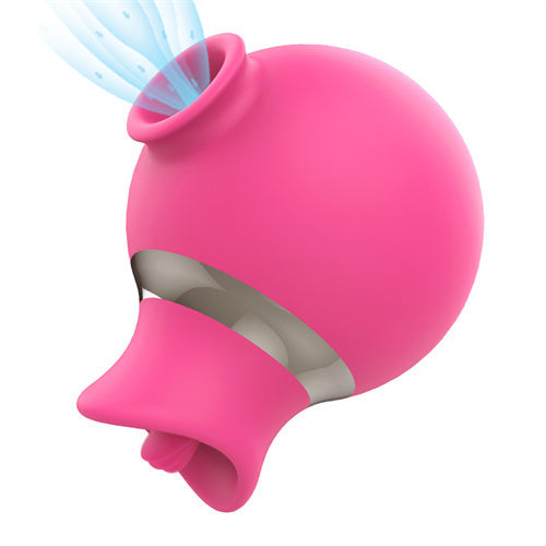 Duck Licking Sucking Vibrator Purple