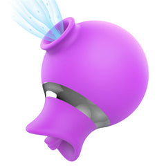 Duck Licking Sucking Vibrator Yellow