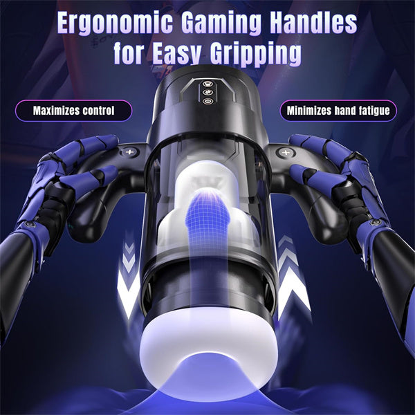 6 Thrusting & 3 Suction Handle Stroker