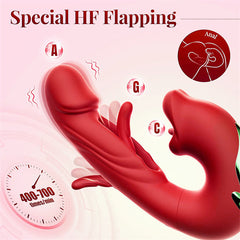 7 Flapping & Vibrating & Licking Modes Tongue Toy