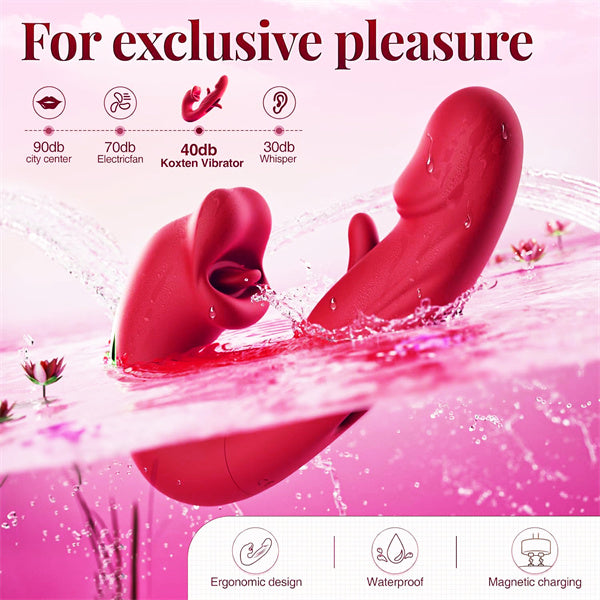 7 Flapping & Vibrating & Licking Modes Tongue Toy