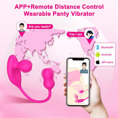 7 Modes APP Remote Control Wearable Panty Vibrator