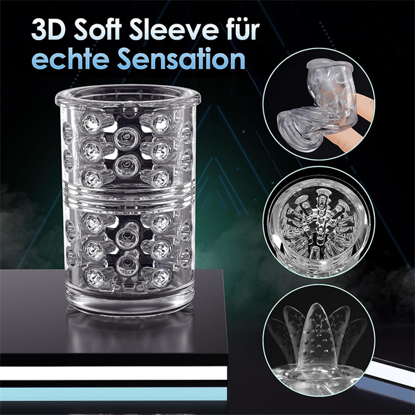 7 Suction & 7 Rotation Male Stroker