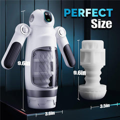 7 Thrusting 12 Vibrating Handle Control Robot Space Auto Stroker