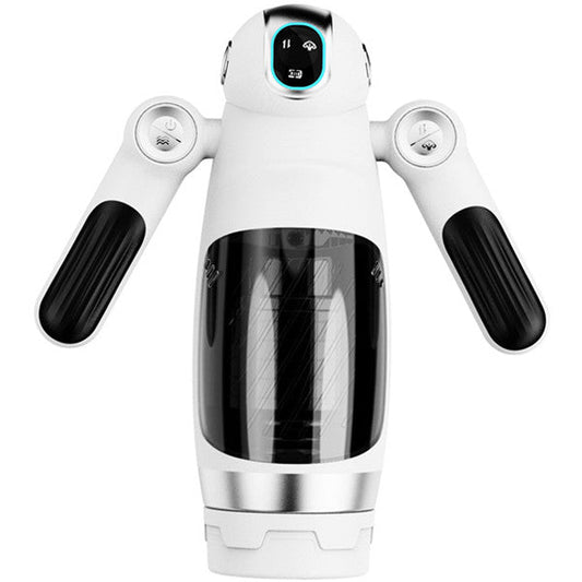 7 Thrusting 12 Vibrating Handle Control Robot Space Auto Stroker