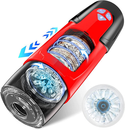 Rotating & Thrusting Automatic Masturbator DARK KNIGHT