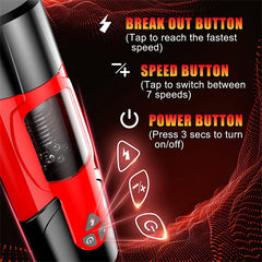 Rotating & Thrusting Automatic Masturbator DARK KNIGHT
