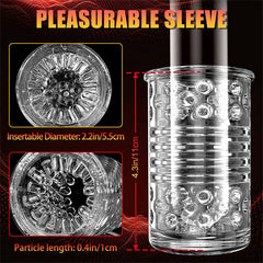 Rotating & Thrusting Automatic Masturbator DARK KNIGHT