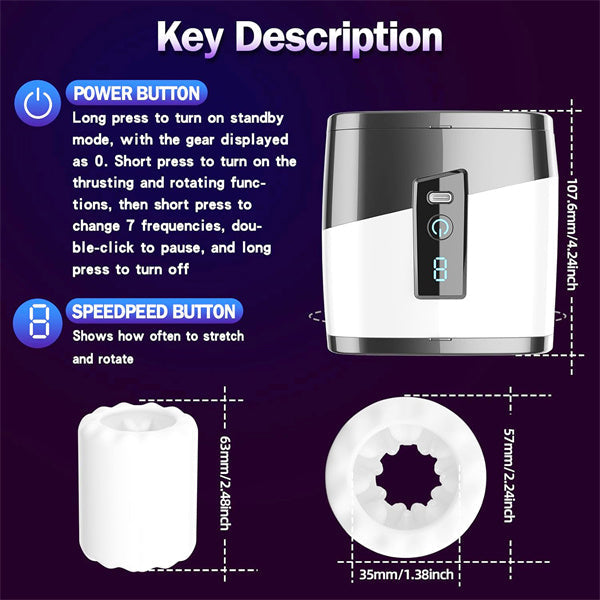 7 Thrusting & Rotating Male Stroker