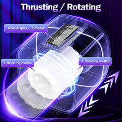 7 Thrusting & Rotating Male Stroker