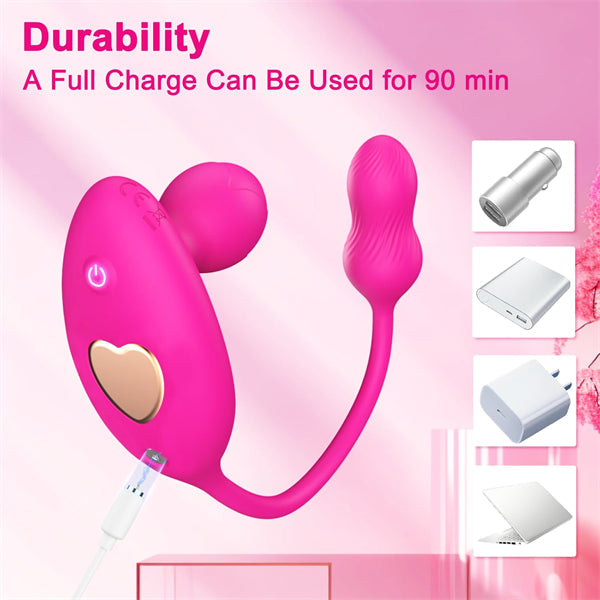 10 Vibrations App Cellphone Wearable Vibrator with Remote