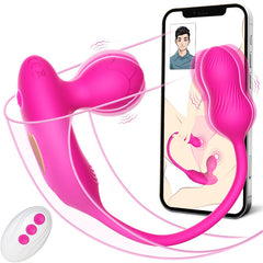 10 Vibrations App Cellphone Wearable Vibrator with Remote