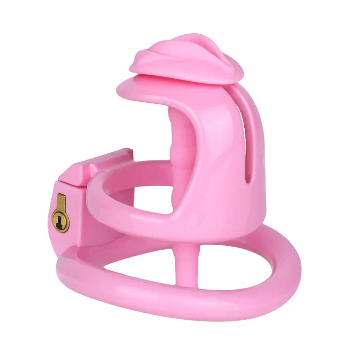 Semi-Open ABS Resin Chastity Cage with Catheter Option – LK-069